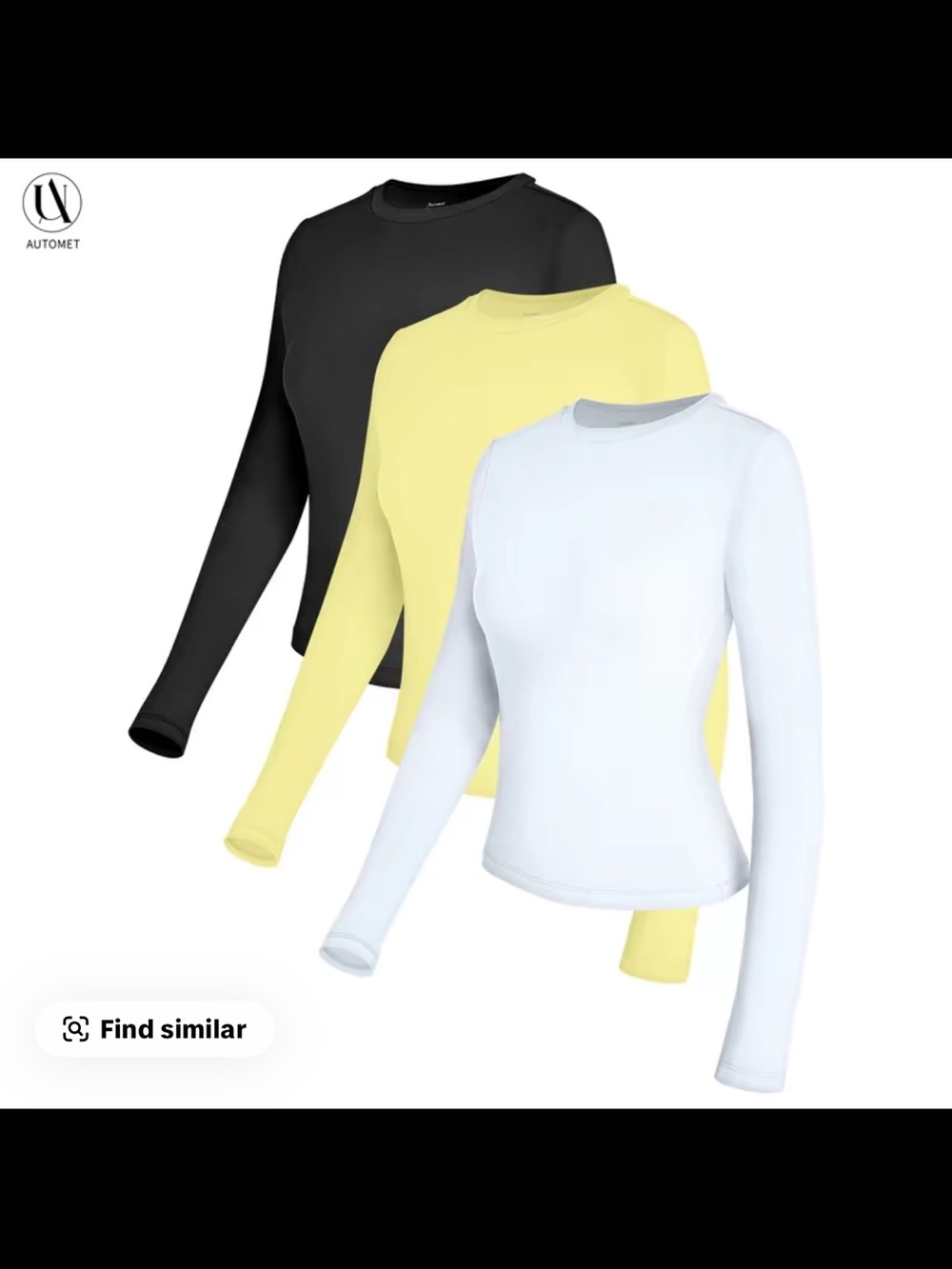 NWOT Women’s Long Sleeve Top - Set of 2: White and Yellow